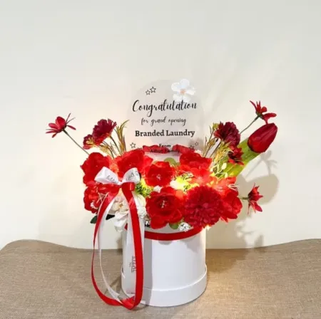 Bloom Box Akrilik Ucapan Grand Opening Sijunjung